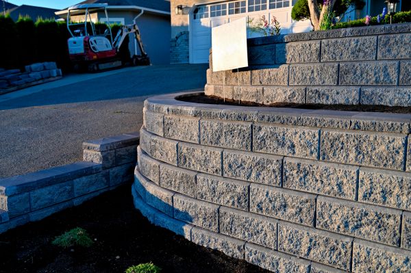 Stone Retaining Wall Repair in Arroyo Grande