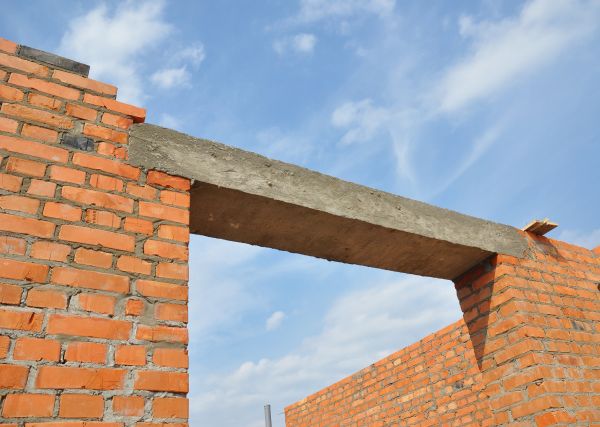 Lintel Installation in Arroyo Grande