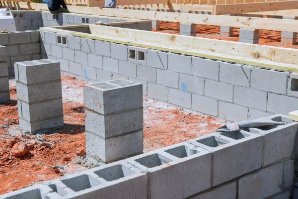 Cement Block Installation in Arroyo Grande