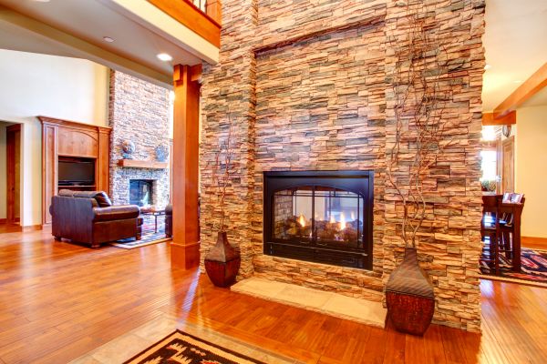 Stone Hearth Installation in Arroyo Grande